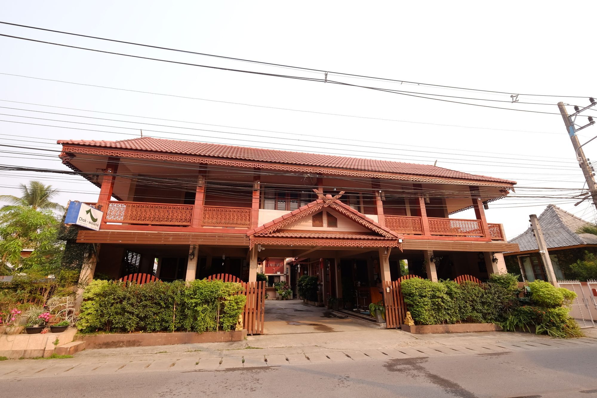 Chok-Wasana Guest House Mae Sariang Bagian luar foto